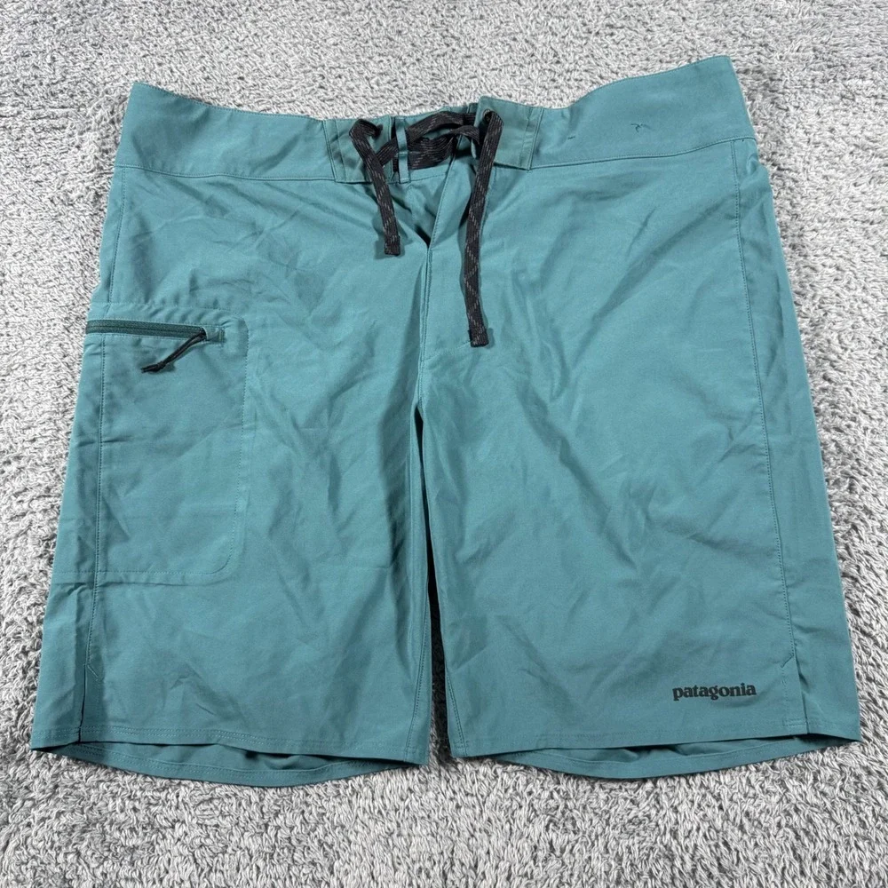 Patagonia Stretch Planing Board Shorts Mens 34 Performance Cargo pocket‎ Stretch